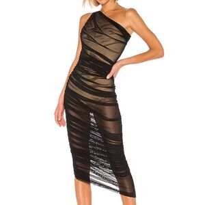 NORMA KAMALI Mesh Diana Gown NWT